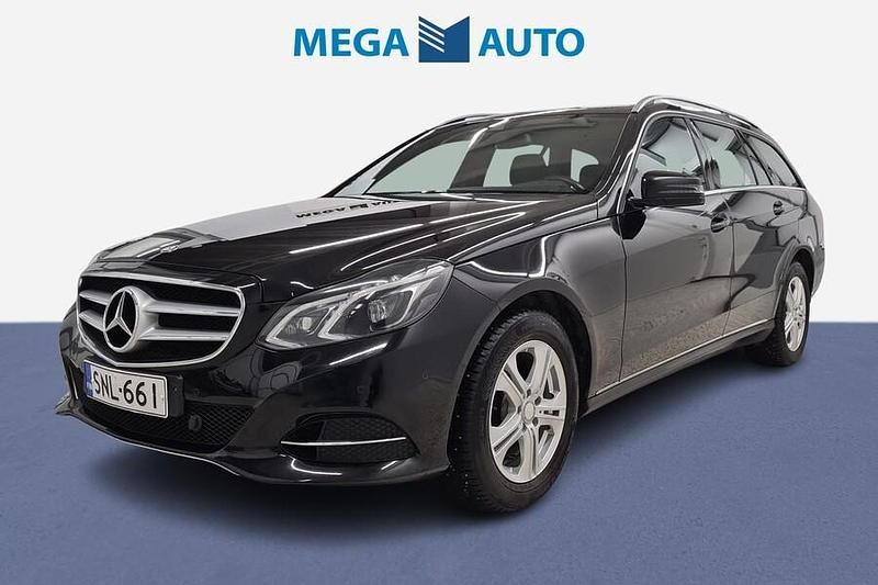 Musta Käytetty 2016 Mercedes E200 Business Farmari | 15 790 € (Perustarjous) - Kuva 1/4