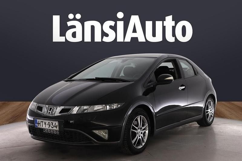 Musta Käytetty 2010 Honda Civic Sport Viistoperä | 5 500 € (Hyvä tarjous) - Kuva 1/1