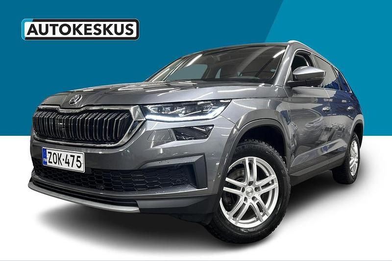 Harmaa Käytetty 2022 Skoda Kodiaq Style Katumaasturi | 37 590 € (Hieman kallis) - Kuva 1/2