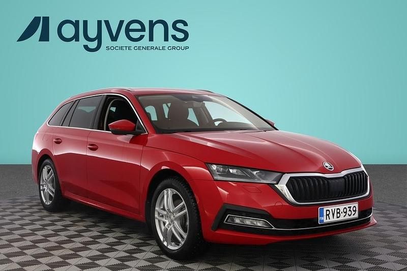 Käytetty Skoda Octavia Style 110 HP (80 kW) 2024 Punainen Farmari