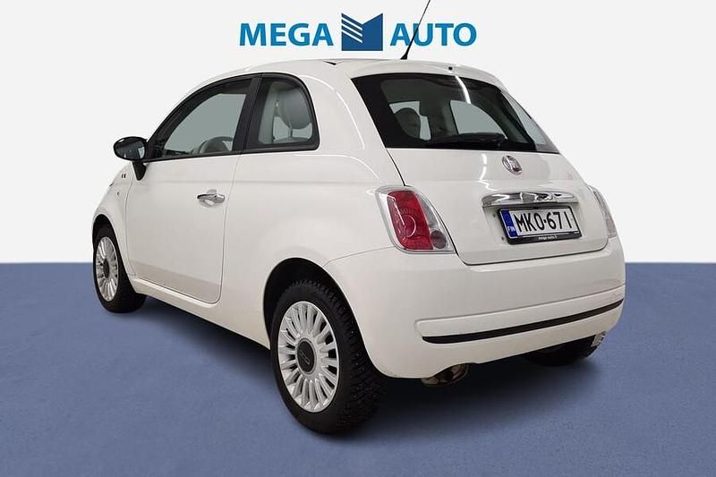 Käytetty Fiat 500 69 HP (50 kW) 2011 Valkoinen Viistoperä