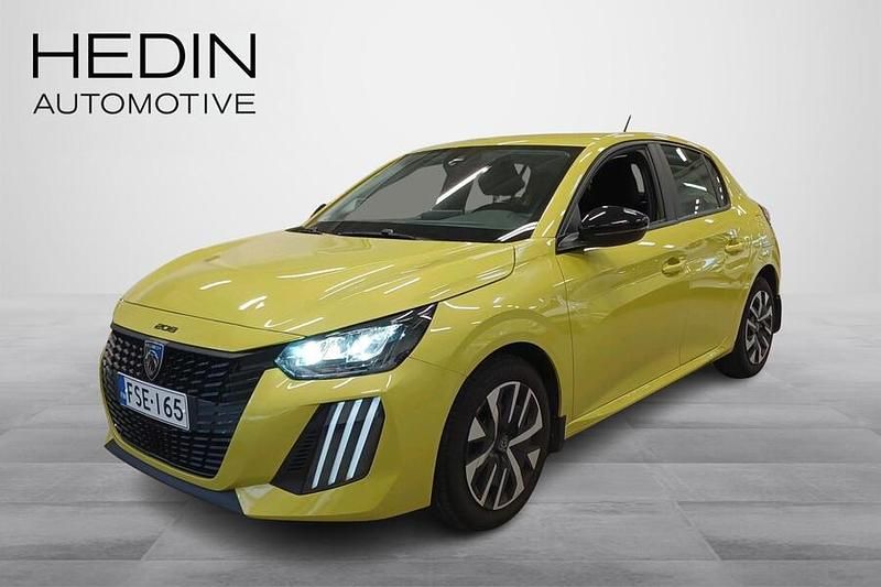 Käytetty Peugeot 208 Active 75 HP (55 kW) 2024 Keltainen Viistoperä