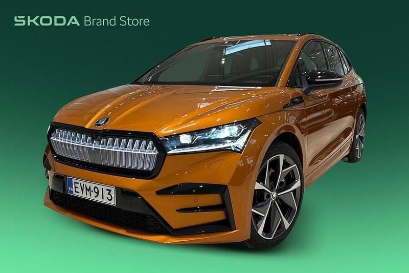 Käytetty 2024 Skoda Enyaq iV Business Line Katumaasturi | 50 990 € (Kallis) - Kuva 1/4