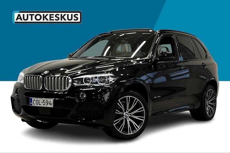 Musta Käytetty 2018 BMW X5 Exclusive Katumaasturi | 23 890 € (Perustarjous) - Kuva 1/4