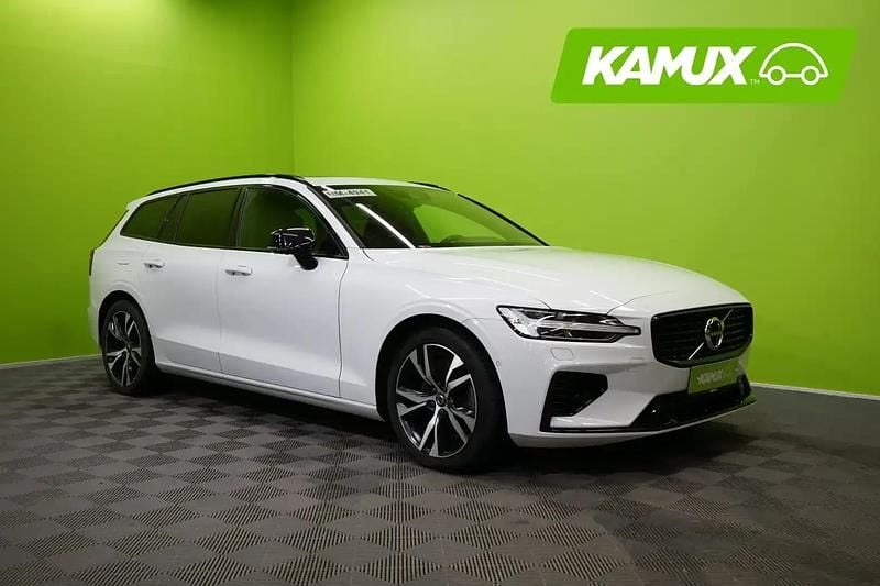 Valkoinen Käytetty 2021 Volvo V60 R-Design Farmari | 33 780 € (Perustarjous) - Kuva 1/4