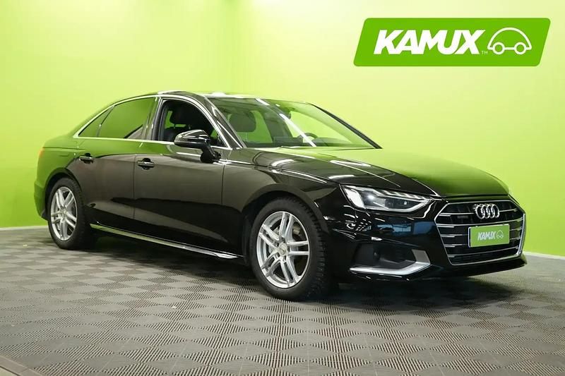 Musta Käytetty 2021 Audi A4 Advanced Plus Sedan | 26 790 € (Supertarjous) - Kuva 1/4