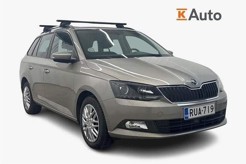 Ruskea Käytetty 2015 Skoda Fabia Ambition Viistoperä | 5 990 € (Perustarjous) - Kuva 1/4
