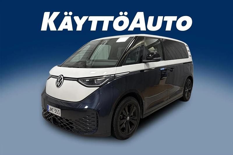 Candywhite valkoin Käytetty 2024 VW ID. Buzz Pro Tila-auto | 47 800 € (Perustarjous) - Kuva 1/4