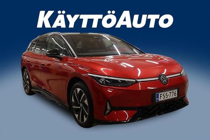 Käytetty VW ID.7 GTX 250 kW (340 HP) 2025 Met. punainen Farmari