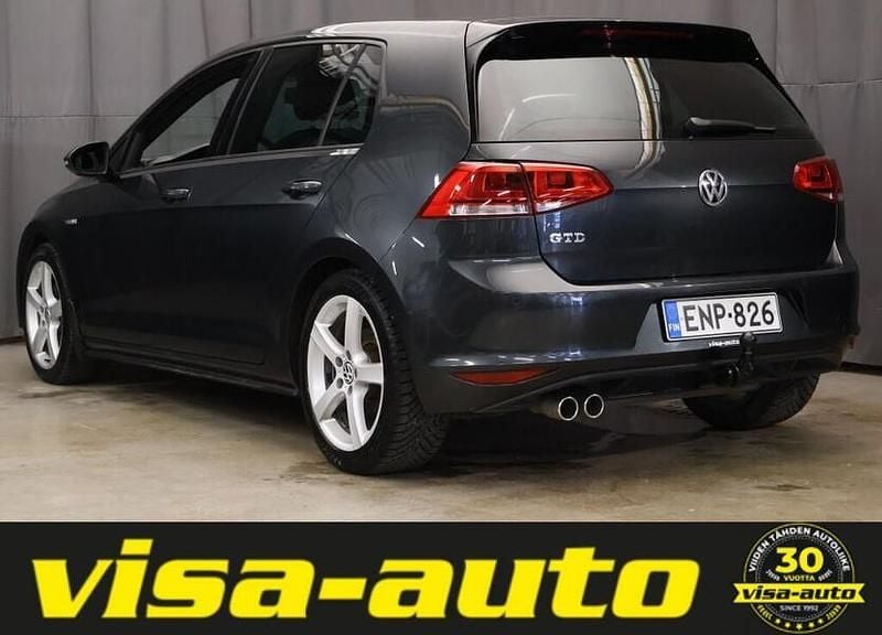 Käytetty VW Golf VII GTD 184 HP (135 kW) 2015 Harmaa Viistoperä