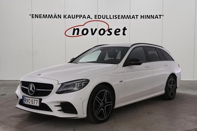 Valkoinen Käytetty 2021 Mercedes C300e Business Farmari | 26 970 € (Supertarjous) - Kuva 1/4