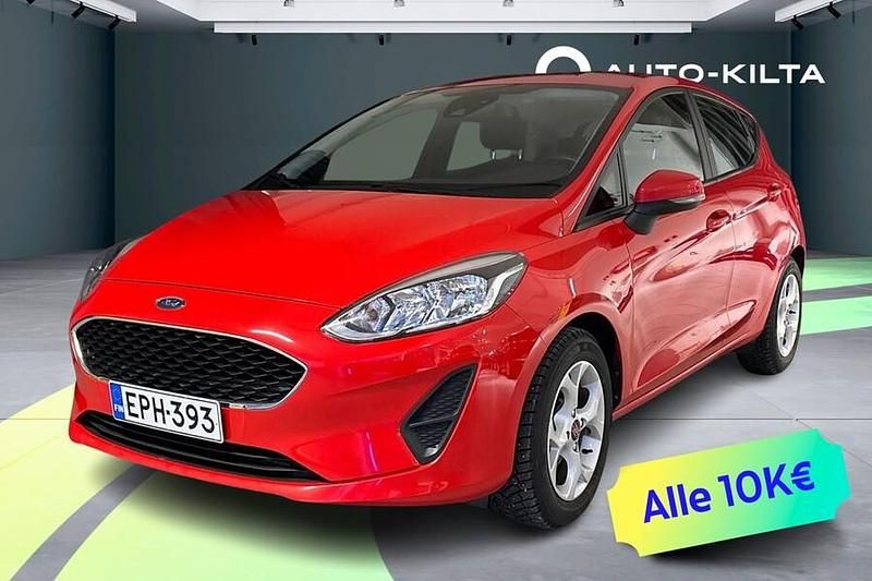 Race red Käytetty 2018 Ford Fiesta Trend Viistoperä | 8 900 € (Perustarjous) - Kuva 1/4