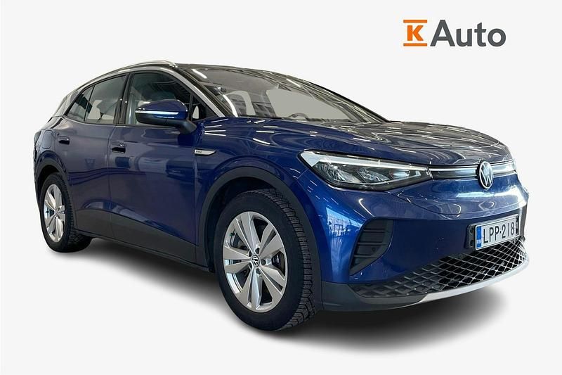 Käytetty VW ID.4 Pro Performance 150 kW (204 HP) 2021 Sininen Katumaasturi