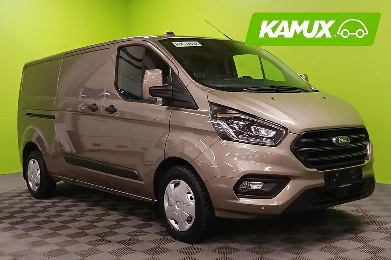 Hopea / harmaa Käytetty 2022 Ford Transit Custom Van | 28 990 € (Perustarjous) - Kuva 1/4