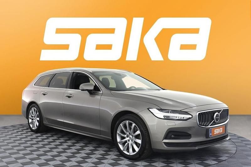 Harmaa Käytetty 2021 Volvo V90 Momentum Farmari | 25 900 € (Hyvä tarjous) - Kuva 1/3