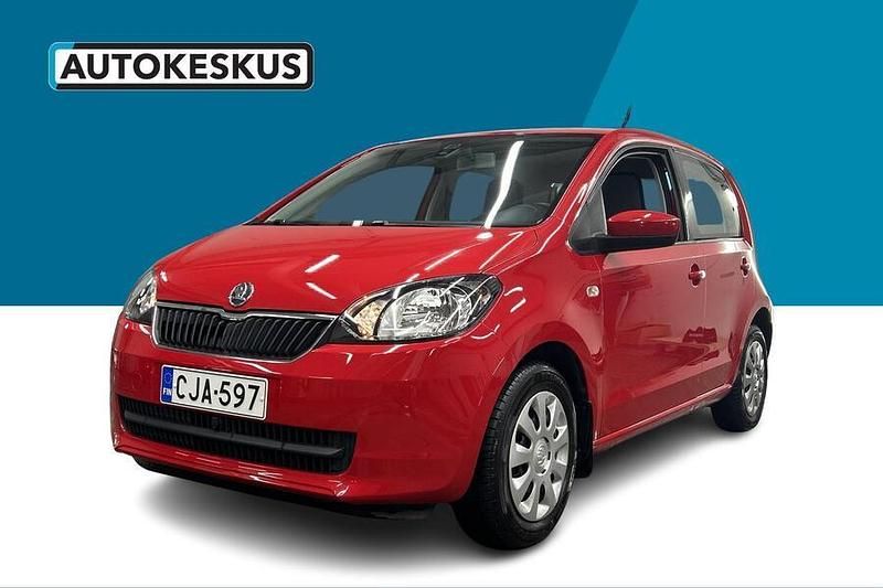 Punainen Käytetty 2013 Skoda Citigo Ambition Viistoperä | 6 990 € (Hyvä tarjous) - Kuva 1/3