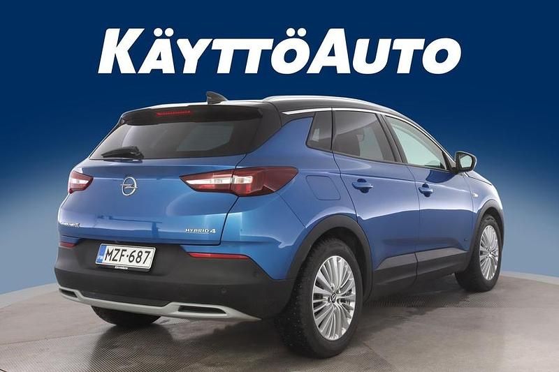 Käytetty Opel Grandland X Executive 301 HP (221 kW) 2021 Sininen Katumaasturi