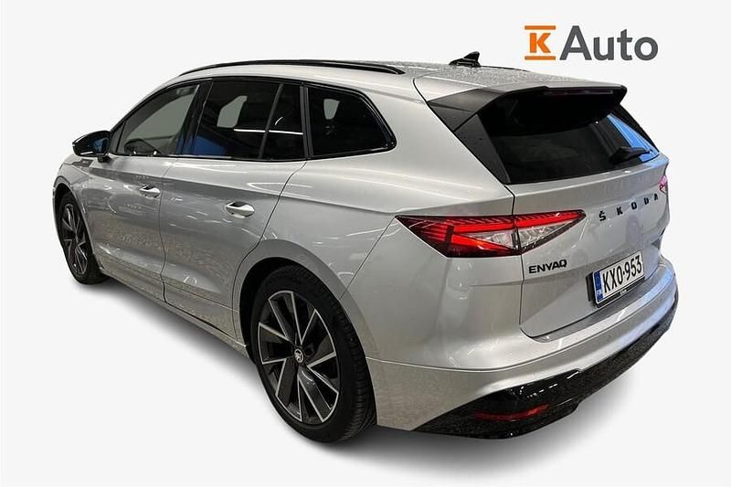 Käytetty Skoda Enyaq iV SportLine 194 kW (265 HP) 2022 Hopea Katumaasturi