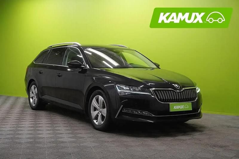 Musta Käytetty 2021 Skoda Superb Ambition Farmari | 22 900 € (Supertarjous) - Kuva 1/4