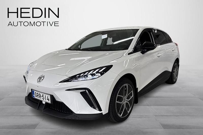 Uusi MG MG4 EV Luxury 150 kW (204 HP) 2025 Valkoinen Viistoperä
