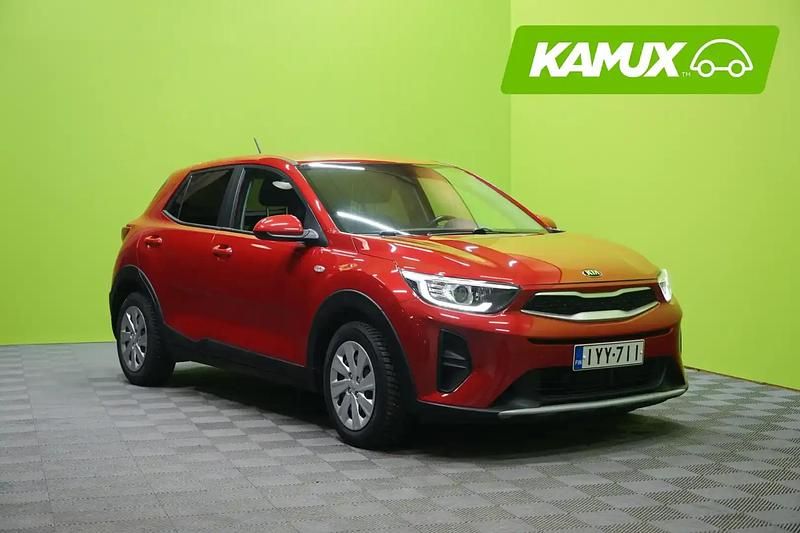 Käytetty Kia Stonic LX 99 HP (72 kW) 2021 Punainen Katumaasturi