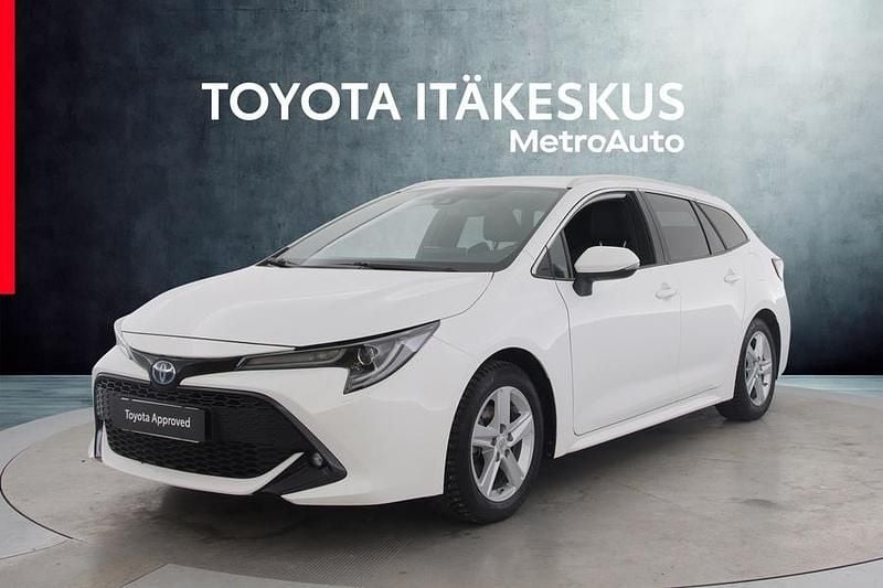 Valkoinen Käytetty 2023 Toyota Corolla Edition Farmari | 26 990 € (Perustarjous) - Kuva 1/4