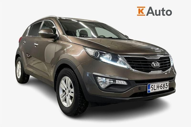 Käytetty Kia Sportage EX 135 HP (99 kW) 2013 Ruskea (beige) Katumaasturi