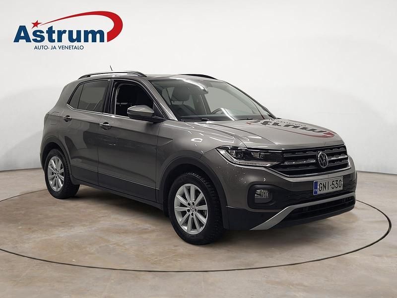 Harmaa Käytetty 2019 VW T-Cross Style Katumaasturi | 17 500 € (Hieman kallis) - Kuva 1/3