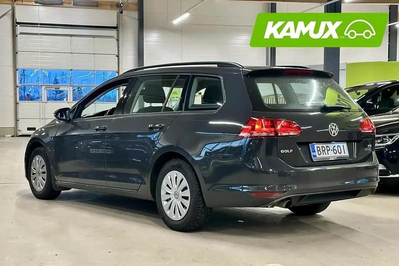 Käytetty VW Golf VII Comfortline 105 HP (77 kW) 2014 Hopea / harmaa Farmari