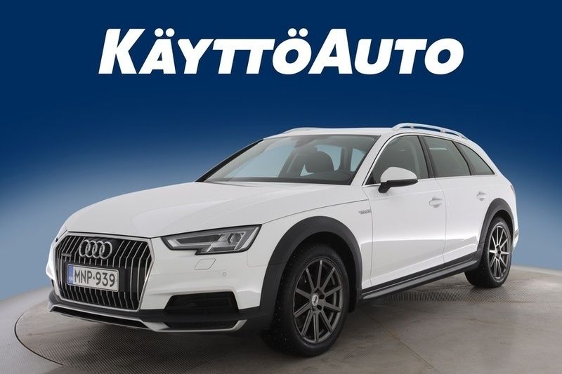 Valkoinen Käytetty 2018 Audi A4 Allroad Business Farmari | 15 600 € (Supertarjous) - Kuva 1/4