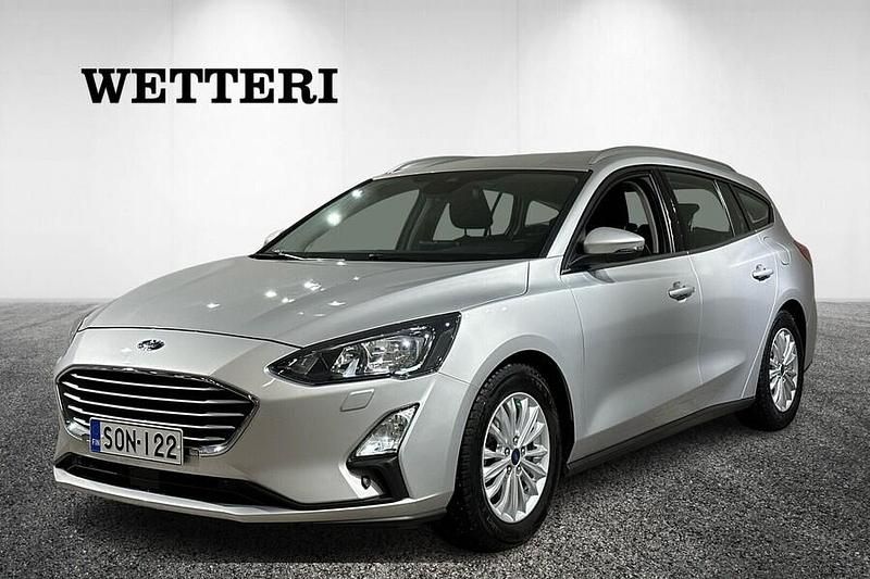Harmaa Käytetty 2020 Ford Focus Trend Farmari | 12 900 € (Supertarjous) - Kuva 1/3