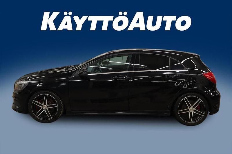 Käytetty Mercedes A250 Sport 211 HP (155 kW) 2015 Musta Viistoperä