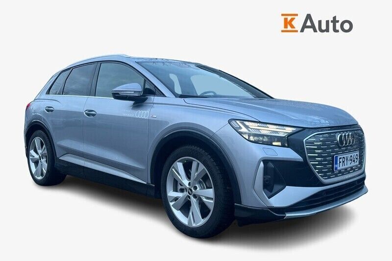 Hopea Käytetty 2025 Audi Q4 e-tron S-Line Katumaasturi | 58 900 € - Kuva 1/4