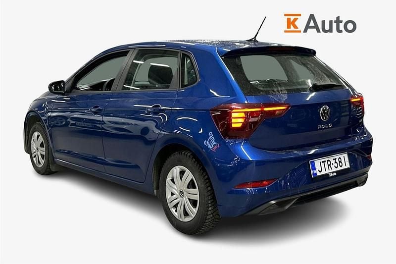 Käytetty VW Polo Comfortline 80 HP (58 kW) 2022 Sininen Viistoperä