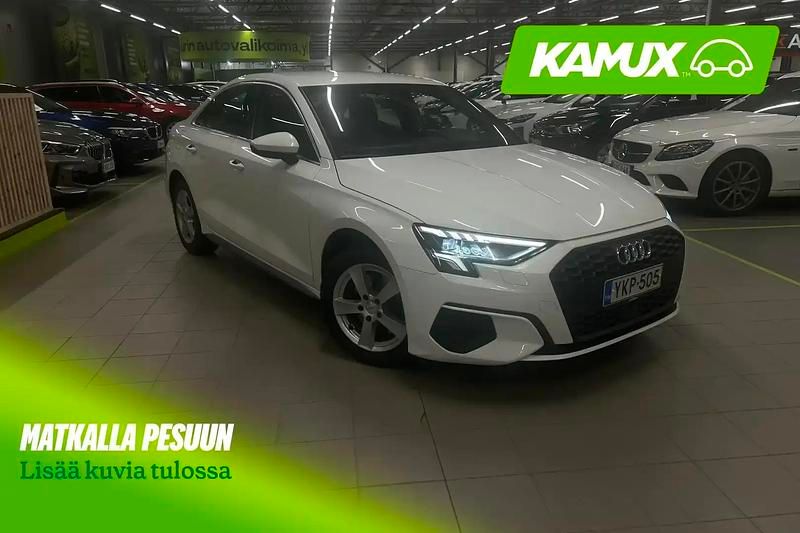 Valkoinen Käytetty 2021 Audi A3 Business Sedan | 22 990 € (Perustarjous) - Kuva 1/4