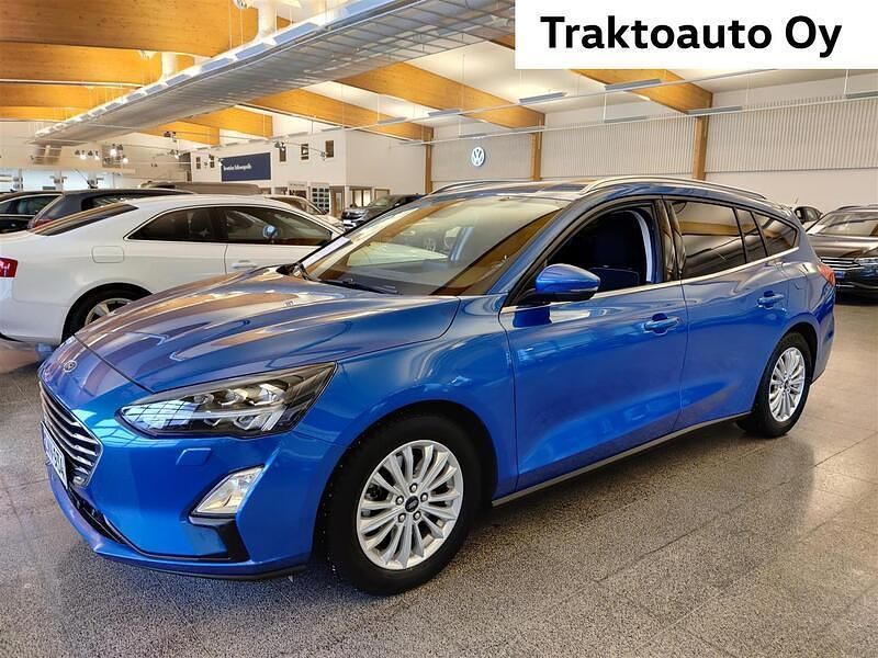 Käytetty Ford Focus Titanium 205 HP (150 kW) 2019 Sininen Farmari