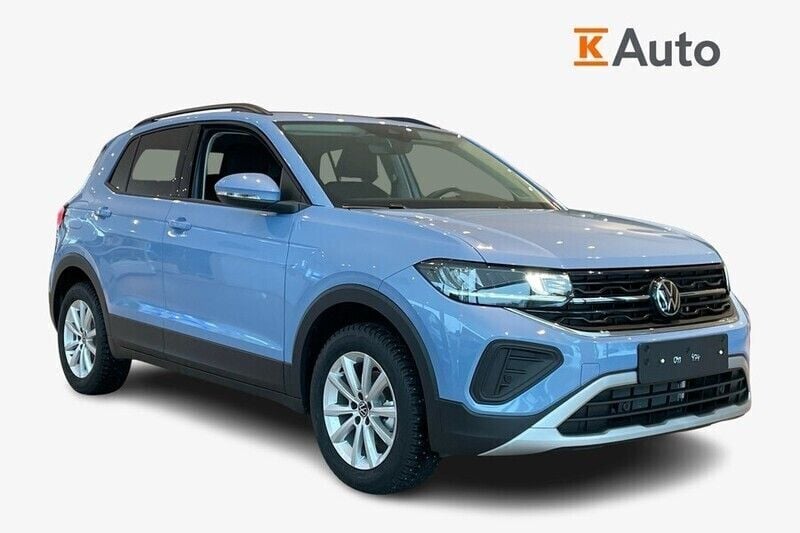 Sininen Uusi 2025 VW T-Cross Edition Katumaasturi | 29 900 € (Hyvä tarjous) - Kuva 1/4