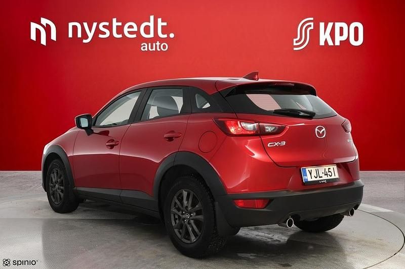Käytetty Mazda CX-3 Touring 120 HP (88 kW) 2017 Punainen Katumaasturi