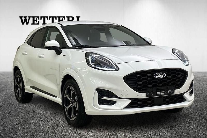 Uusi Ford Puma ST-Line 125 HP (91 kW) 2025 Valkoinen Katumaasturi