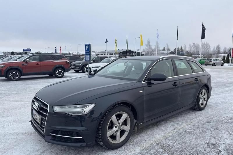 Käytetty Audi A6 Business 190 HP (139 kW) 2017 Sininen Farmari