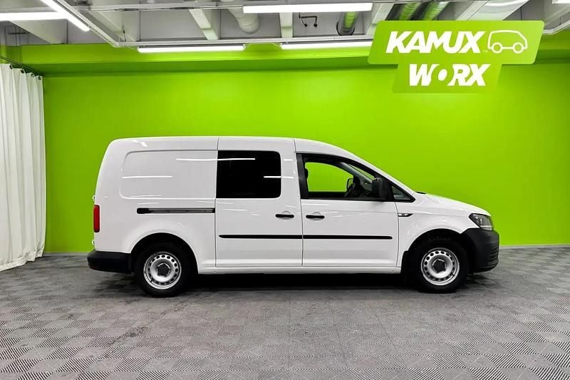 Käytetty VW Caddy Maxi 139 HP (102 kW) 2015 Valkoinen Tila-auto