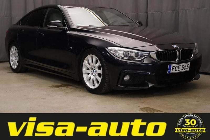 Musta Käytetty 2015 BMW 420 M Sport Coupe - kaksiovinen | 13 990 € (Perustarjous) - Kuva 1/4
