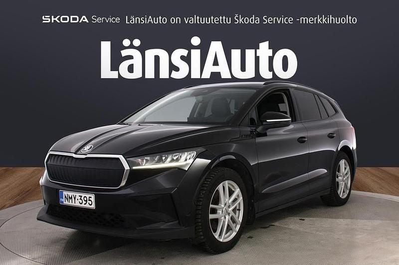Musta Käytetty 2022 Skoda Enyaq iV Katumaasturi | 24 880 € (Perustarjous) - Kuva 1/1