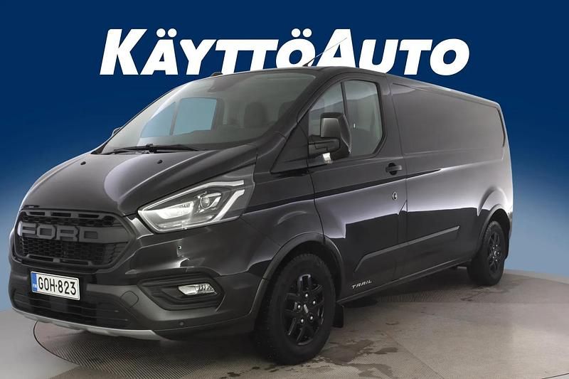 Musta Käytetty 2020 Ford Transit Custom Van | 28 900 € (Kallis) - Kuva 1/4