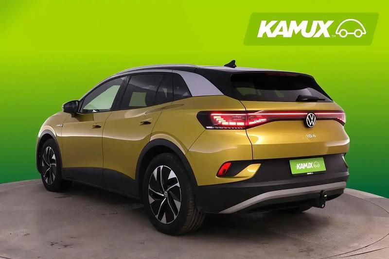 Käytetty VW ID.4 Pro Performance 150 kW (204 HP) 2021 Keltainen / beige Katumaasturi