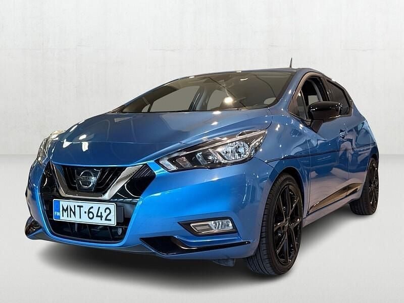 Sininen Käytetty 2019 Nissan Micra N-Connecta Viistoperä | 9 470 € (Perustarjous) - Kuva 1/4