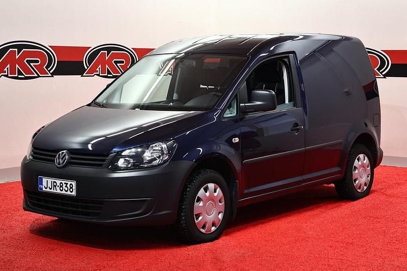Käytetty VW Caddy 102 HP (75 kW) 2015 Sininen Tila-auto