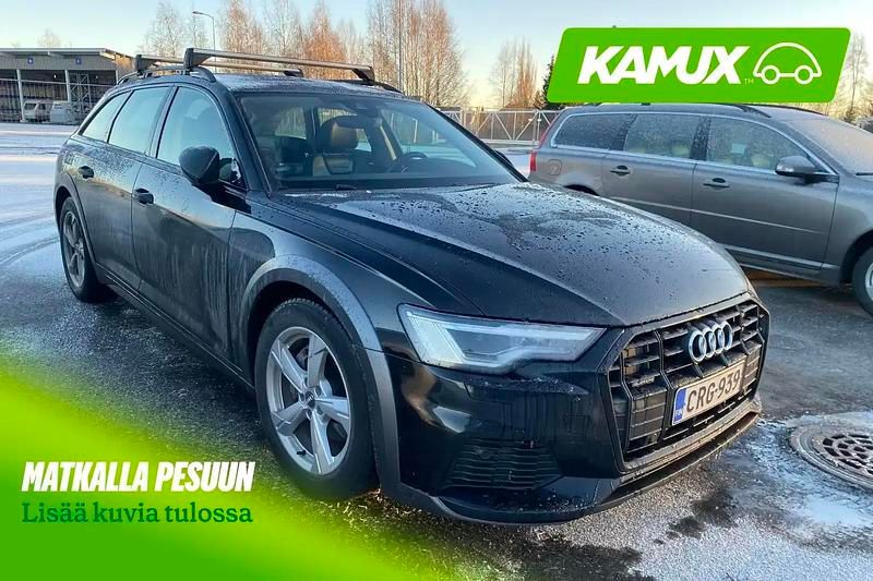 Musta Käytetty 2022 Audi A6 Allroad Business Farmari | 33 900 € (Kallis) - Kuva 1/4