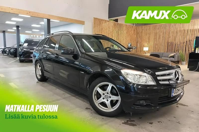 Musta Käytetty 2010 Mercedes C180 Farmari | 9 700 € (Perustarjous) - Kuva 1/4