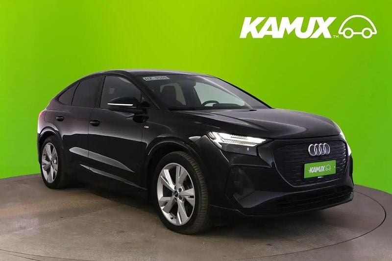 Musta Käytetty 2022 Audi Q4 Sportback e-tron S-Line Katumaasturi | 37 990 € (Perustarjous) - Kuva 1/4